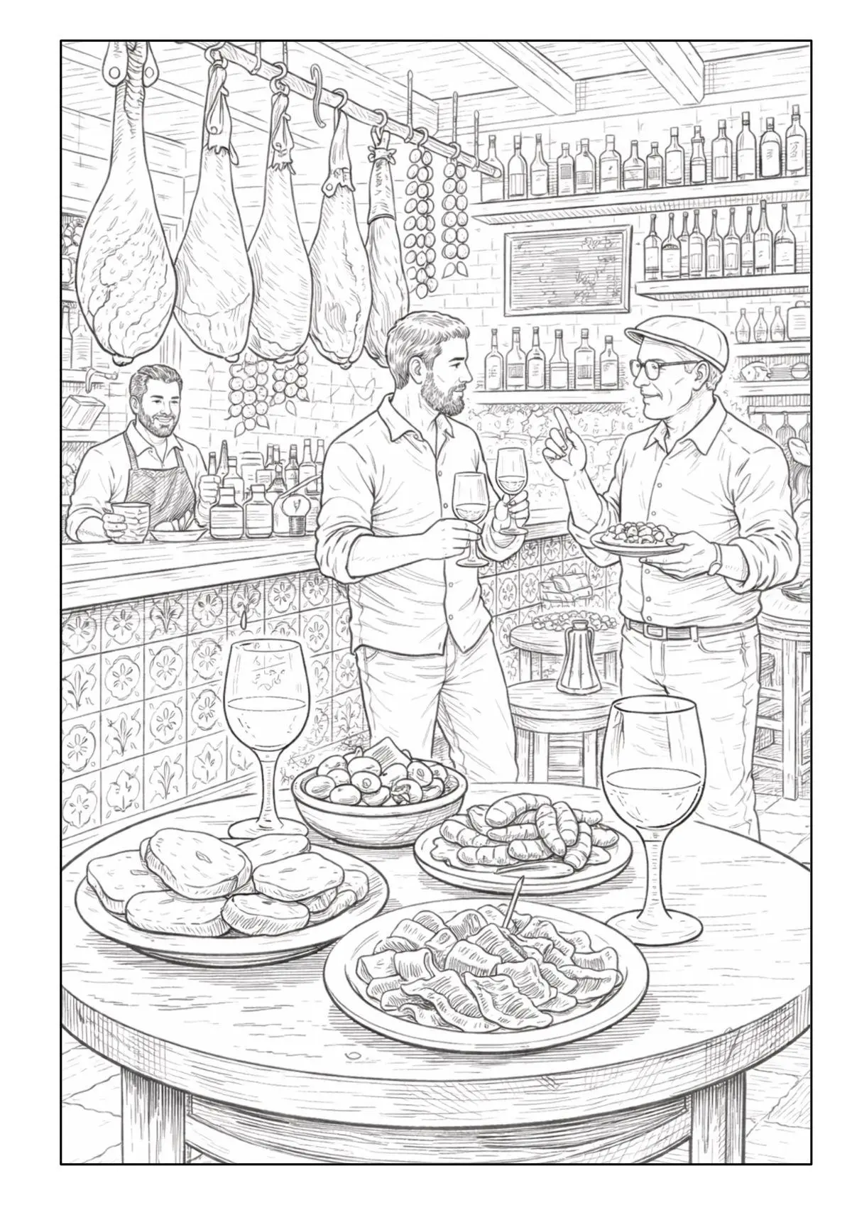 Bild: 9783986572914 | SPANIEN Malbuch für Erwachsene mit 50 wunderschönen Ausmalmotiven