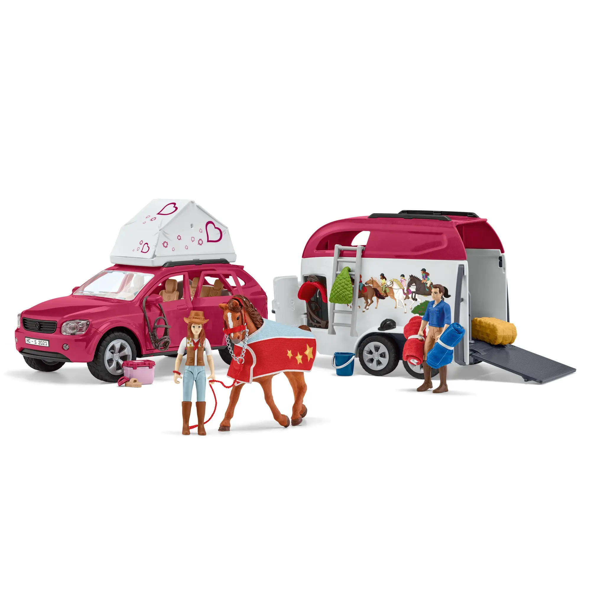 Cover: 4059433573014 | Schleich 42535 - Horse Club, Pferdeanhänger | Horse Club | 42535