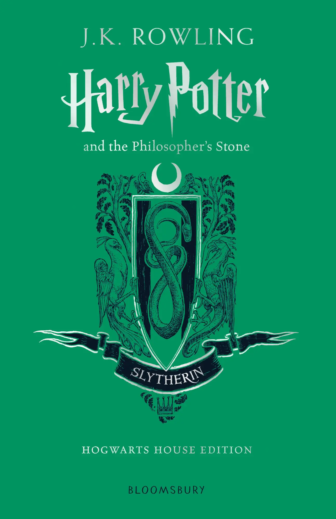 Cover: 9781037213014 | Harry Potter and the Philosopher's Stone - Slytherin Hogwarts House...