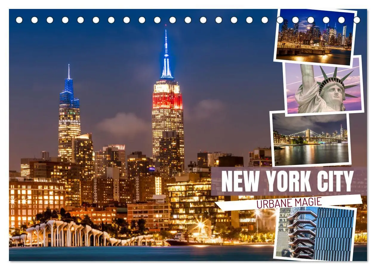Cover: 9783457323014 | NEW YORK CITY Urbane Magie (Tischkalender 2026 DIN A5 quer),...