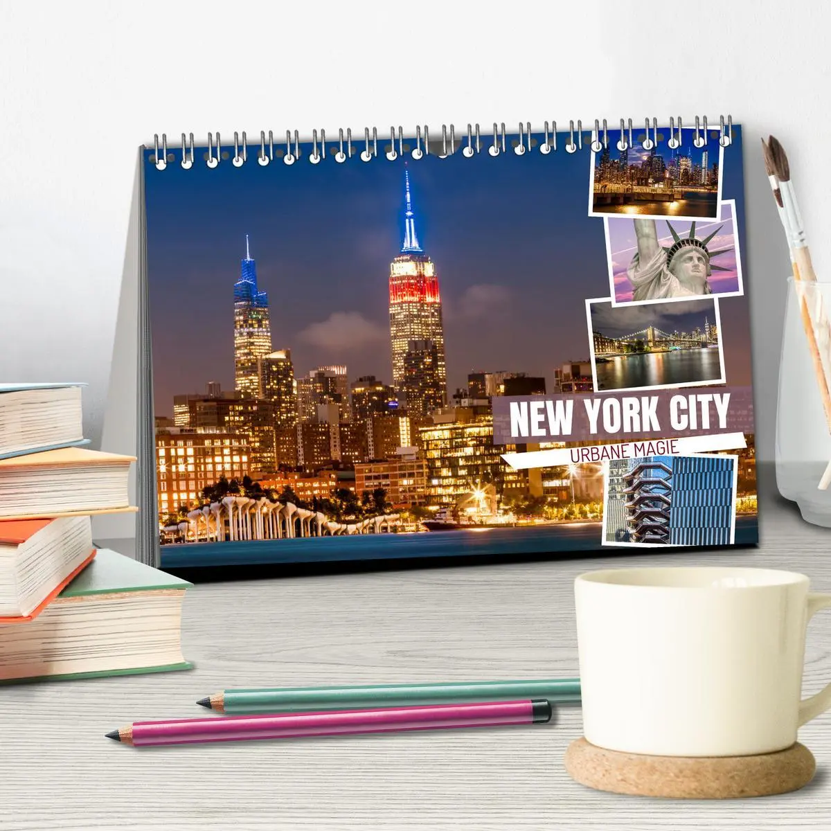 Bild: 9783457323014 | NEW YORK CITY Urbane Magie (Tischkalender 2026 DIN A5 quer),...