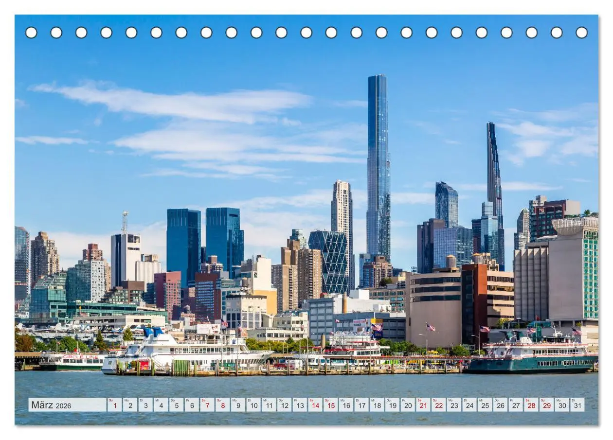 Bild: 9783457323014 | NEW YORK CITY Urbane Magie (Tischkalender 2026 DIN A5 quer),...