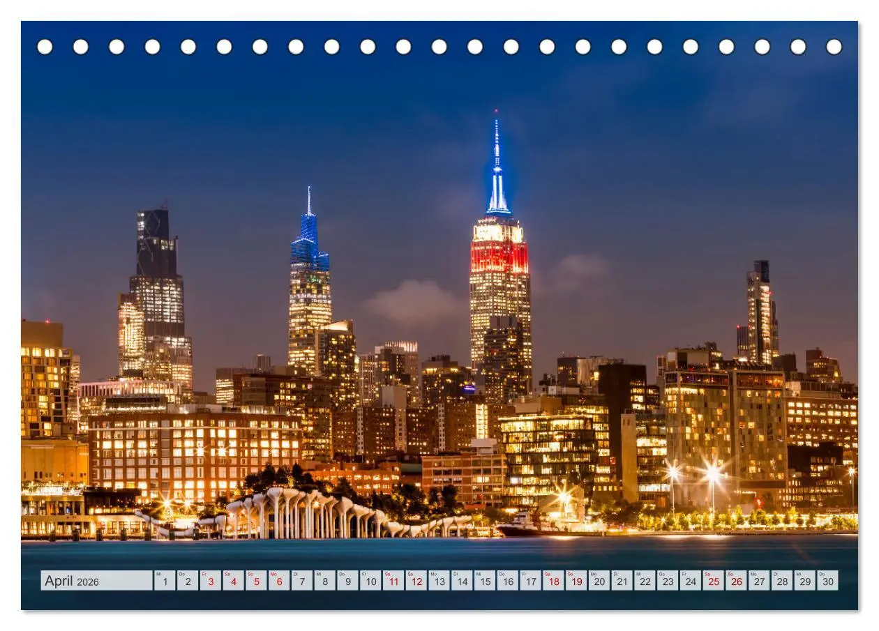 Bild: 9783457323014 | NEW YORK CITY Urbane Magie (Tischkalender 2026 DIN A5 quer),...