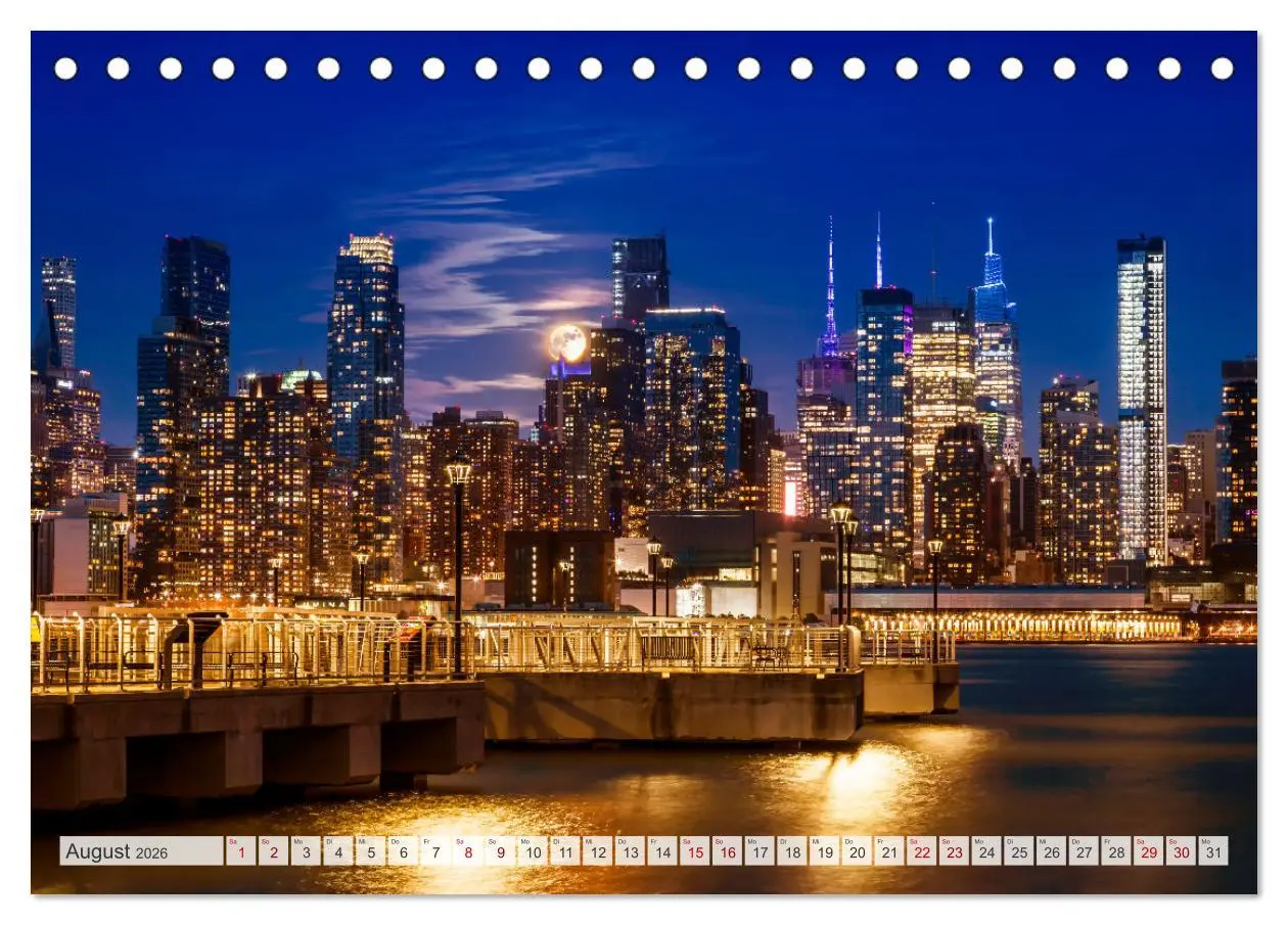 Bild: 9783457323014 | NEW YORK CITY Urbane Magie (Tischkalender 2026 DIN A5 quer),...