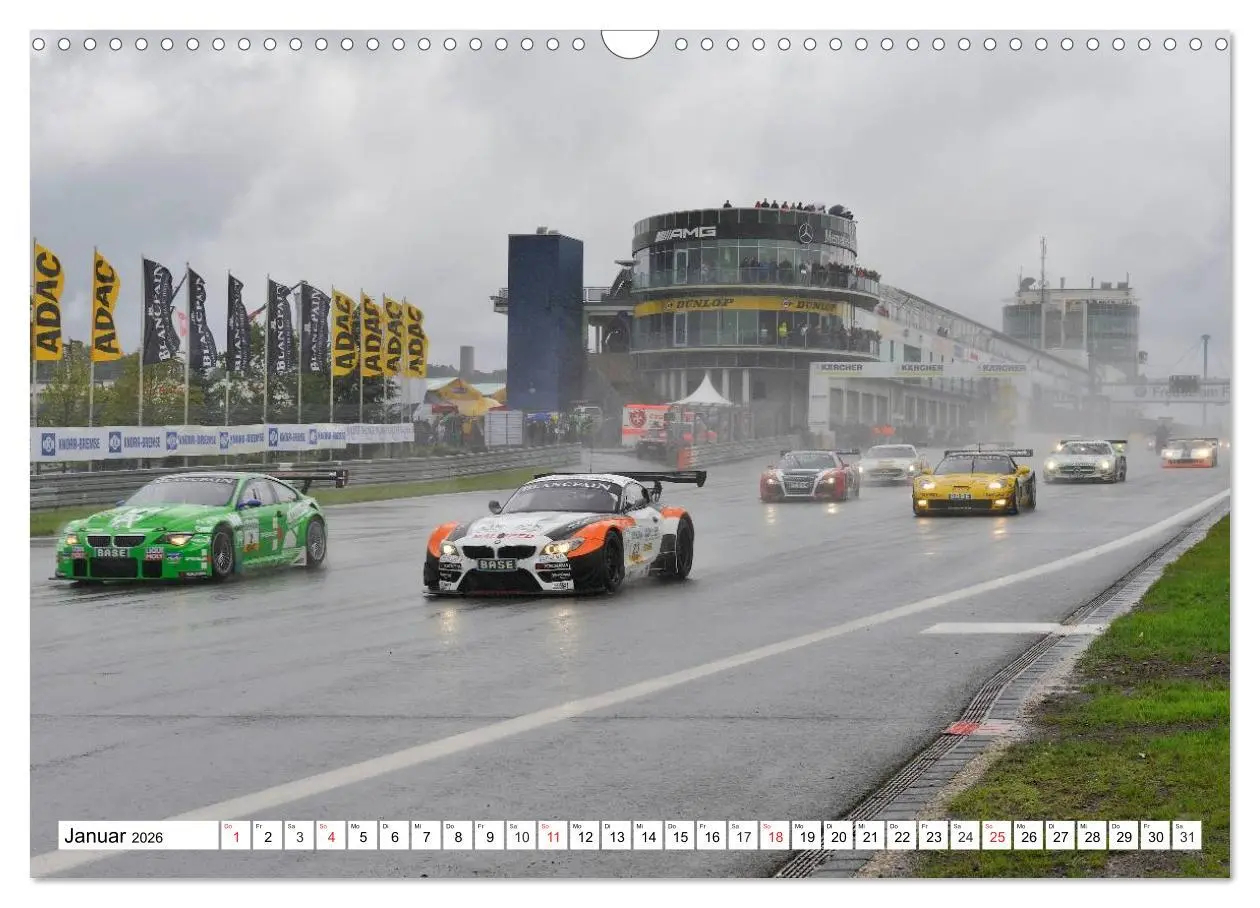 Bild: 9783516033014 | Motorsport am Nürburgring (Wandkalender 2026 DIN A3 quer), CALVENDO...