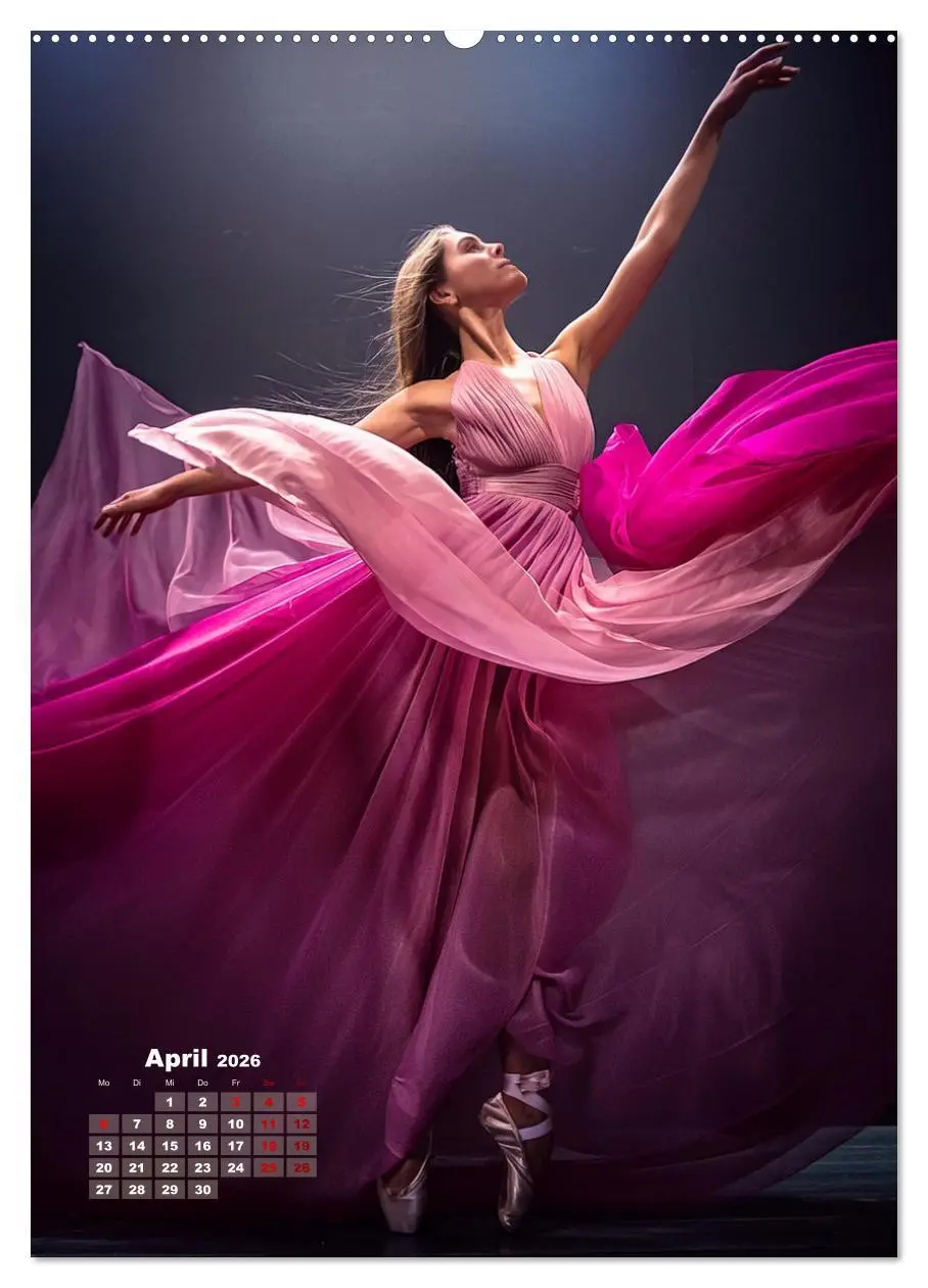 Bild: 9783516273014 | Faszination Tanz (Wandkalender 2026 DIN A2 hoch), CALVENDO...