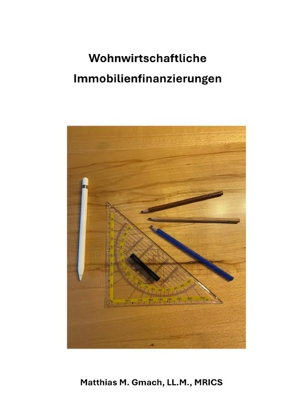 Cover: 9783759823014 | Wohnwirtschaftliche Immobilienfinanzierungen | Matthias Manfred Gmach