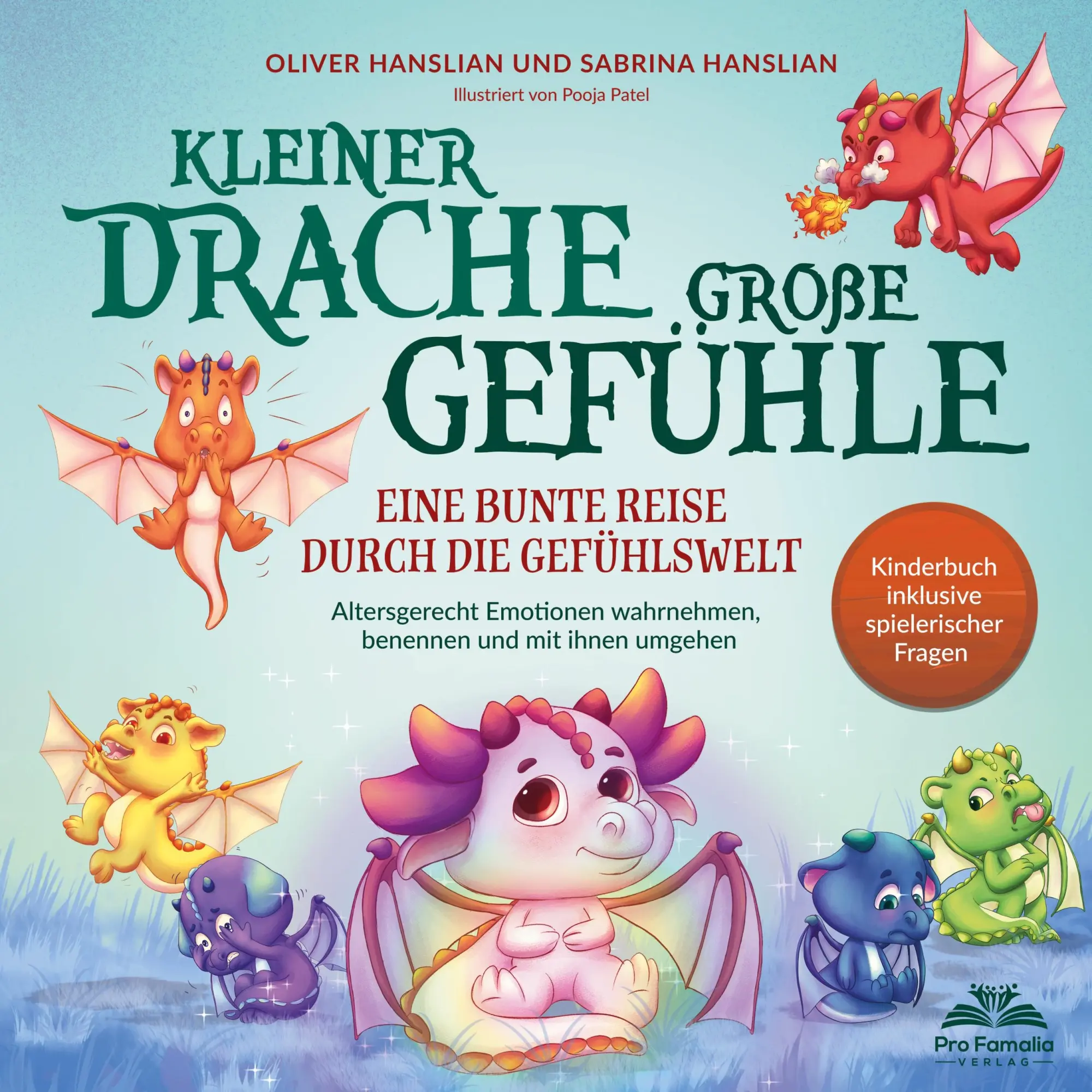 Cover: 9783910673014 | Kleiner Drache - große Gefühle! Eine bunte Reise durch die...