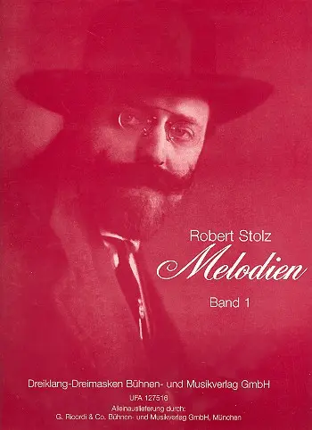 Cover: 9783938493014 | Robert-Stolz-Melodien Band 1: für Gesang und Klavier | Robert Stolz