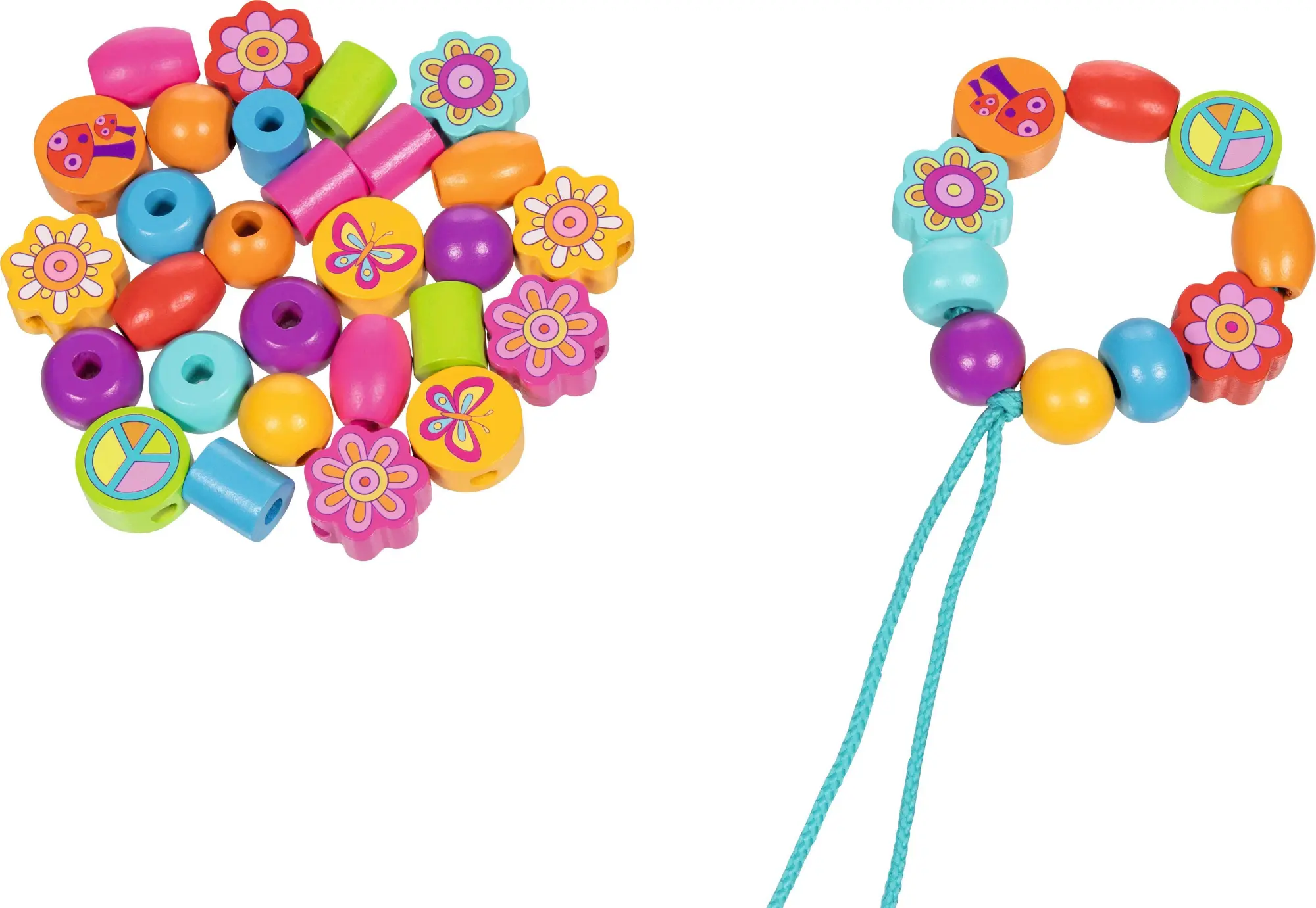 Cover: 4013594583114 | Perlenset Flower Power, Zylinder Ø= 2cm, H= 2,2 cm | 58311 | Deutsch