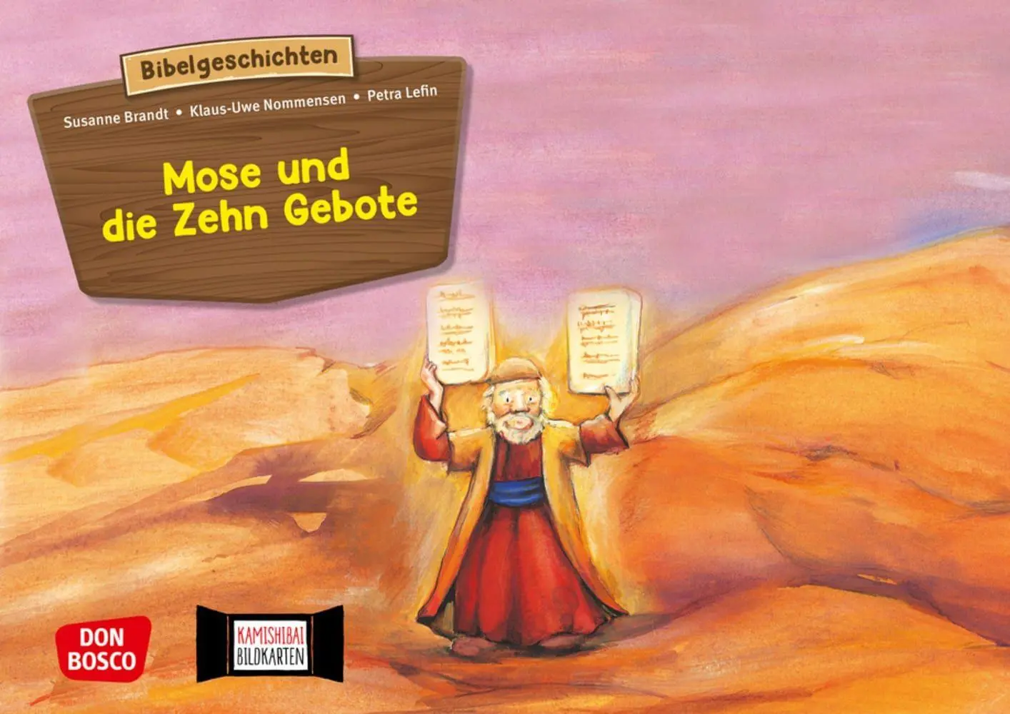Mose und die Zehn Gebote. Kamishibai Bildkartenset.