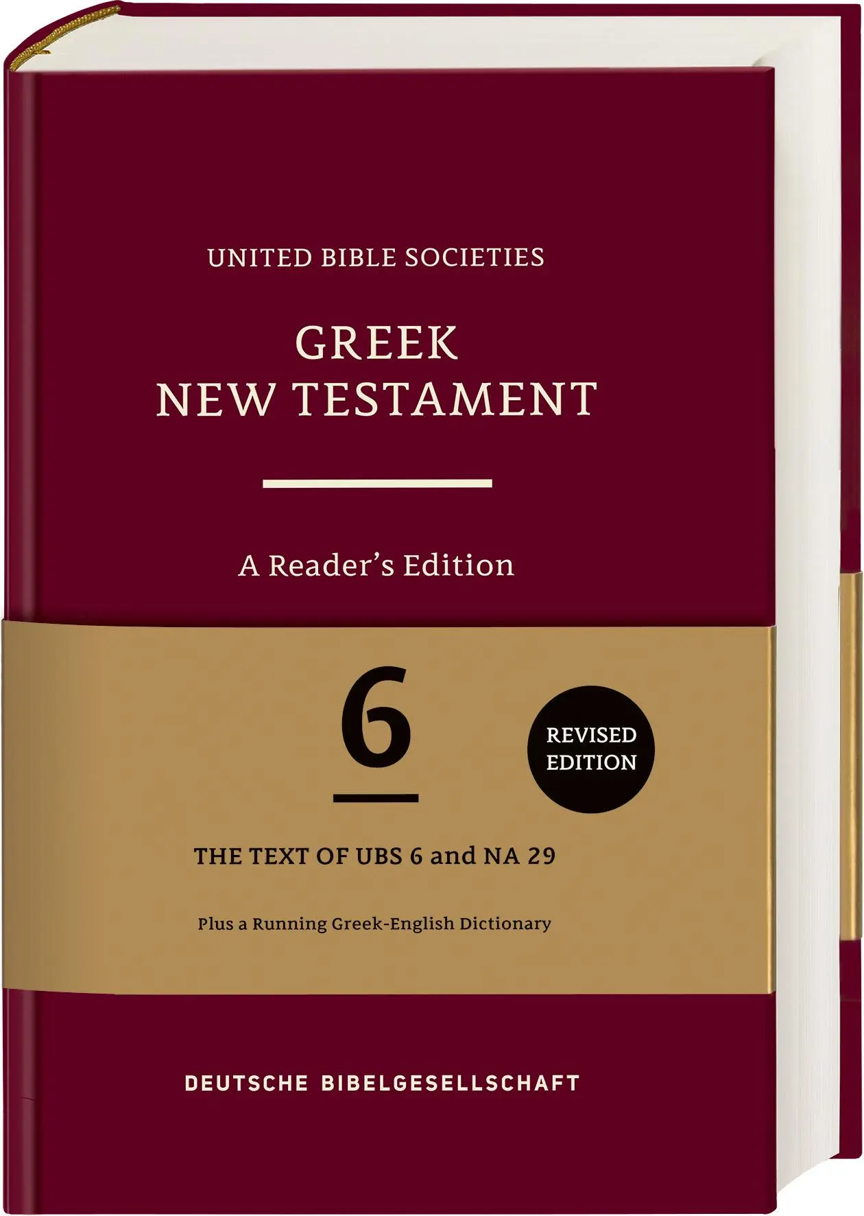 Cover: 9783438053114 | Greek New Testament GNT6. A Reader's Edition | Barclay M. Newman