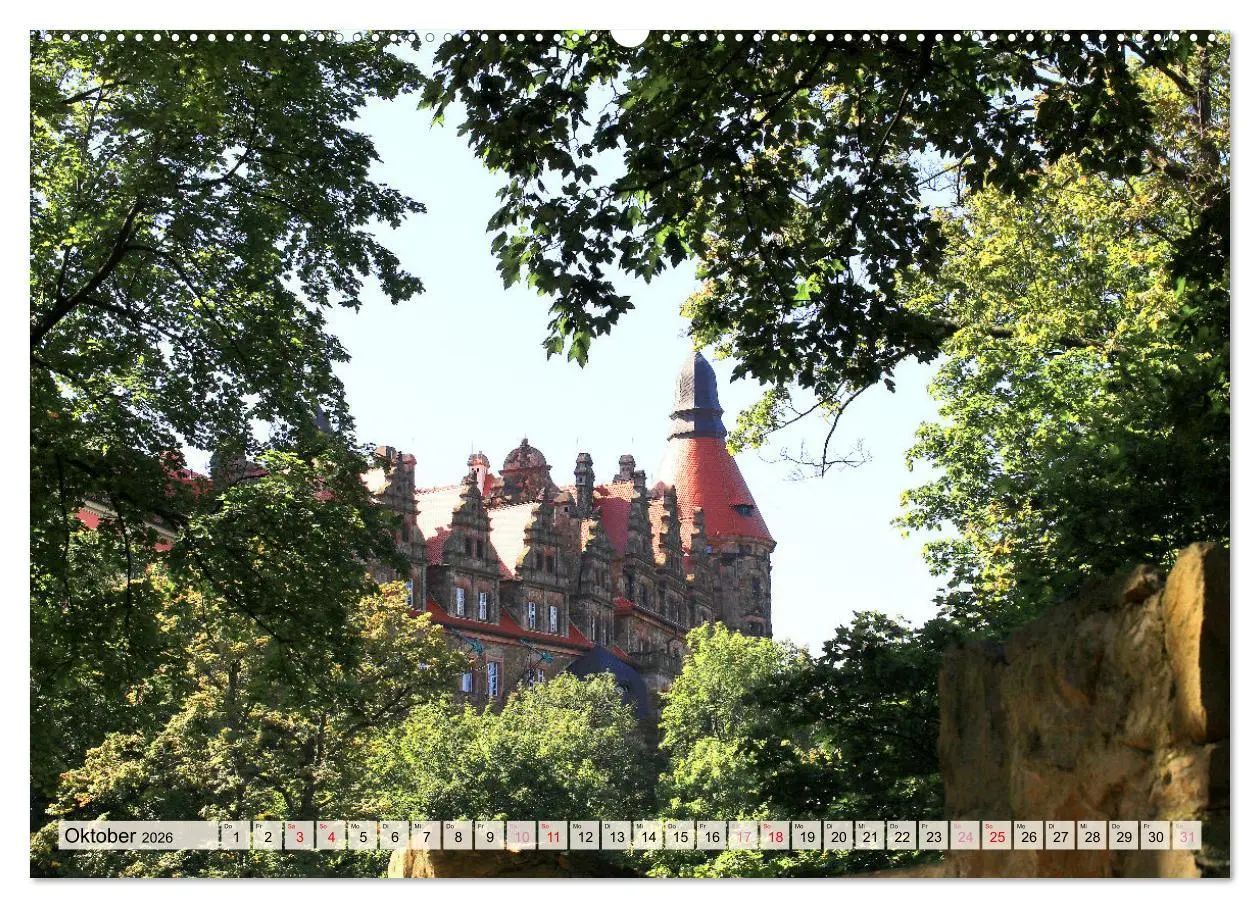 Bild: 9783457483114 | Schloss Fürstenstein in Polen (hochwertiger Premium Wandkalender...