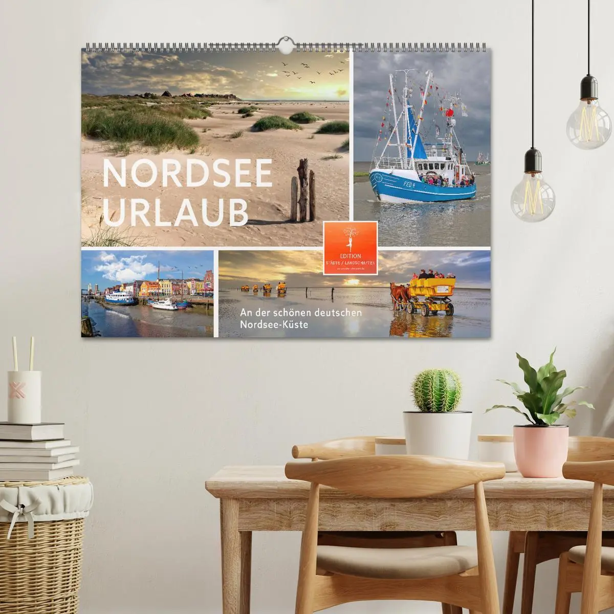 Bild: 9783457623114 | Nordsee-Urlaub (Wandkalender 2026 DIN A2 quer), CALVENDO...