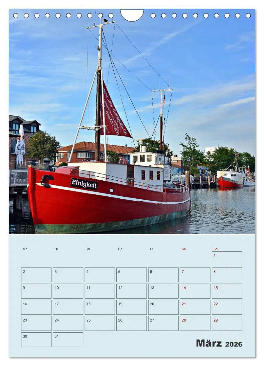 Bild: 9783516403114 | Moin Heiligenhafen (Wandkalender 2026 DIN A4 hoch), CALVENDO...