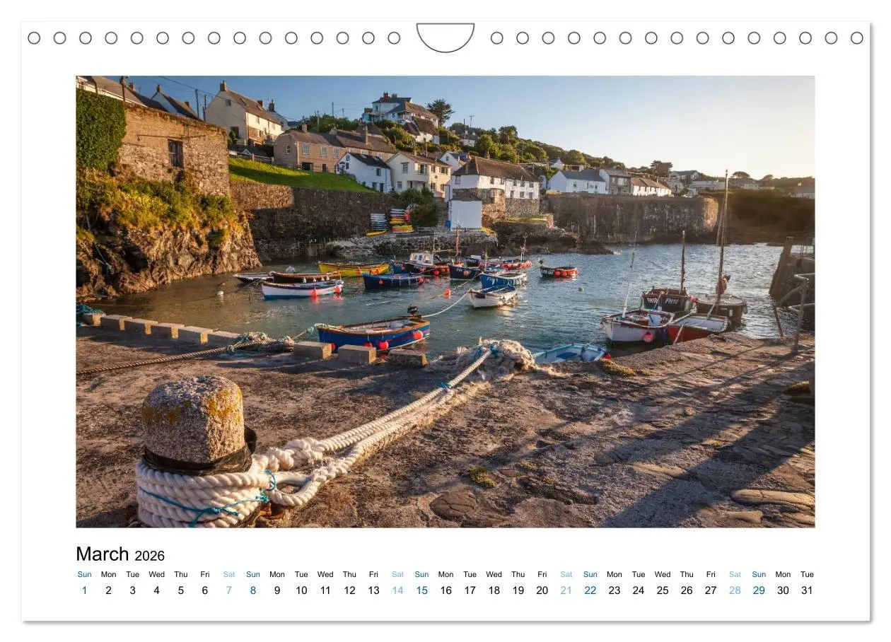 Bild: 9783516573114 | Cornwall - Between Land and Sea (Wall Calendar 2026 DIN A4...