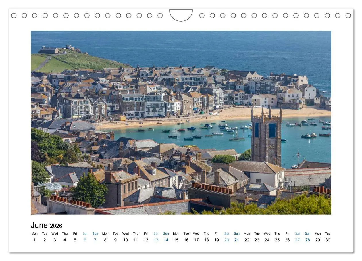 Bild: 9783516573114 | Cornwall - Between Land and Sea (Wall Calendar 2026 DIN A4...