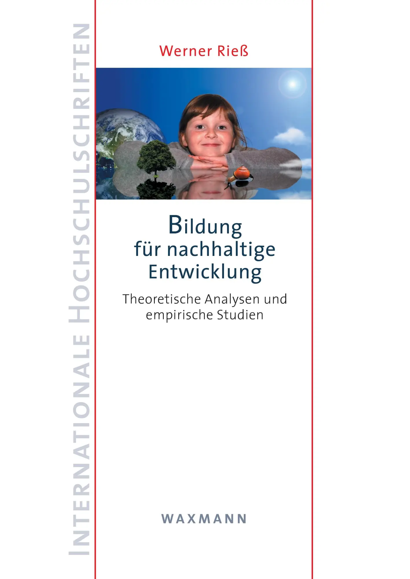 Cover: 9783830923114 | Bildung für nachhaltige Entwicklung | Werner Rieß | Taschenbuch | 2013