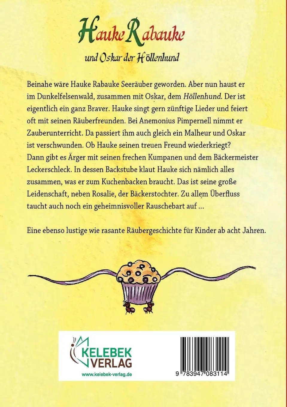 Rückseite: 9783947083114 | Hauke Rabauke | und Oskar der Höllenhund | Ines Gölß | Taschenbuch
