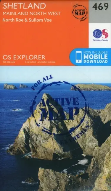 Cover: 9780319473214 | Shetland - Mainland North West | Ordnance Survey | (Land-)Karte | 2015