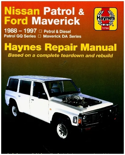 Cover: 9781620923214 | Nissan Patrol &amp; Ford Maverick (88 - 97) | Haynes Publishing | Buch