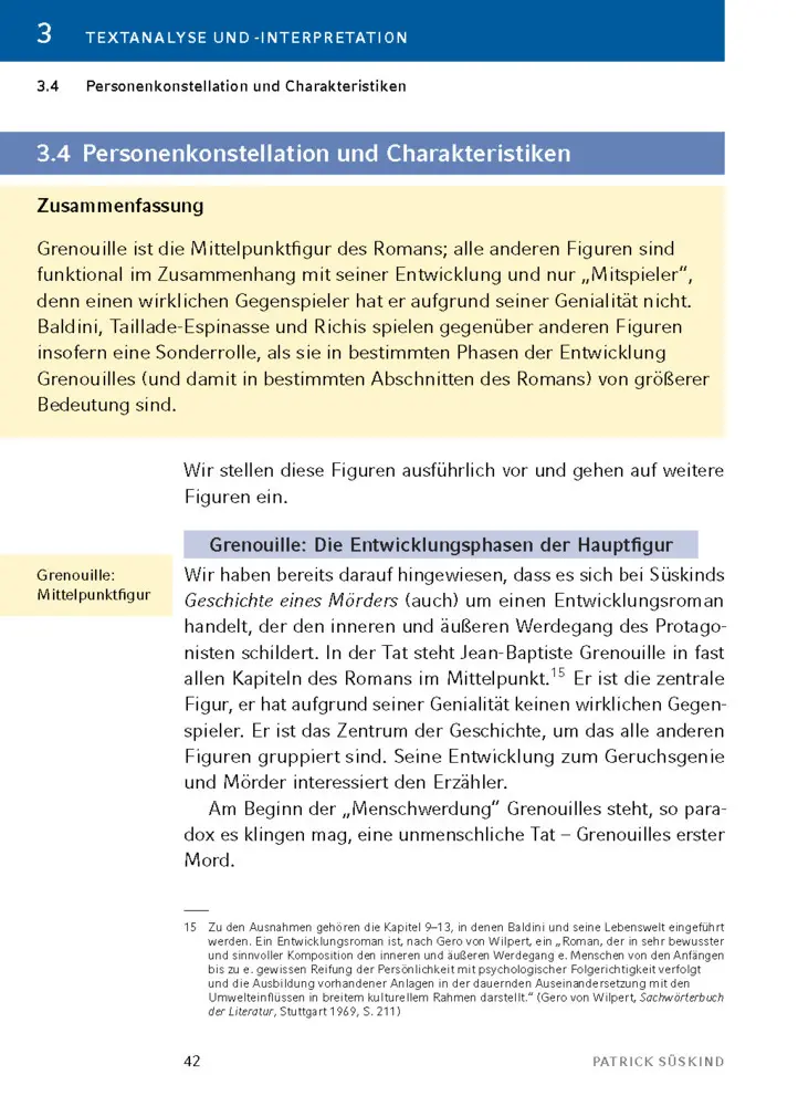 Bild: 9783129303214 | Das Parfum von Patrick Süskind | Textanalyse und Interpretation | Buch