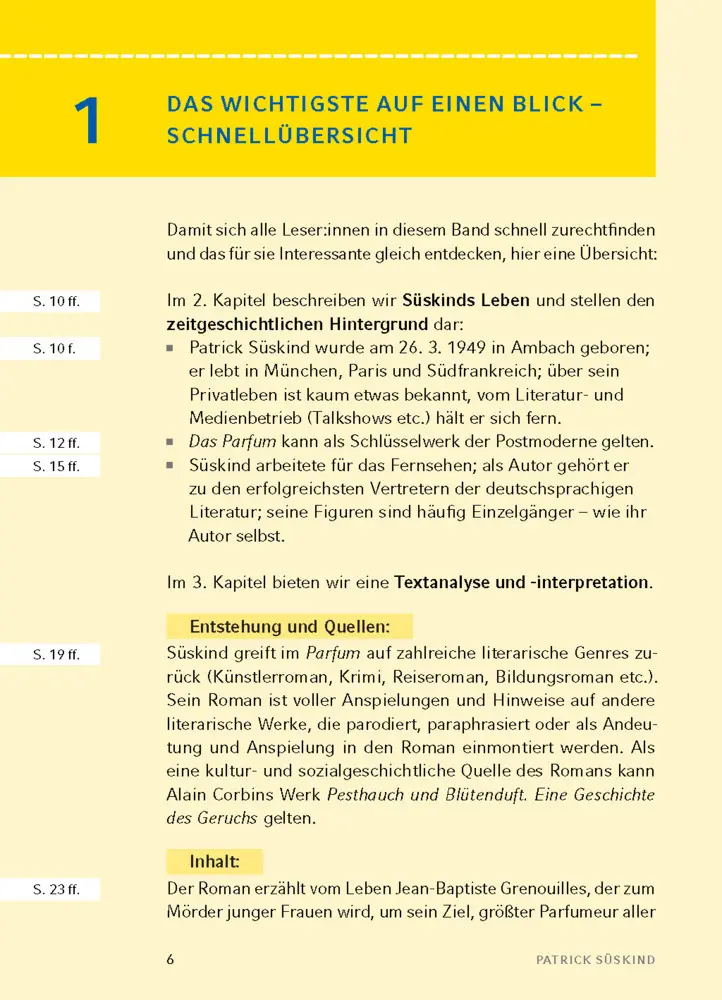 Bild: 9783129303214 | Das Parfum von Patrick Süskind | Textanalyse und Interpretation | Buch