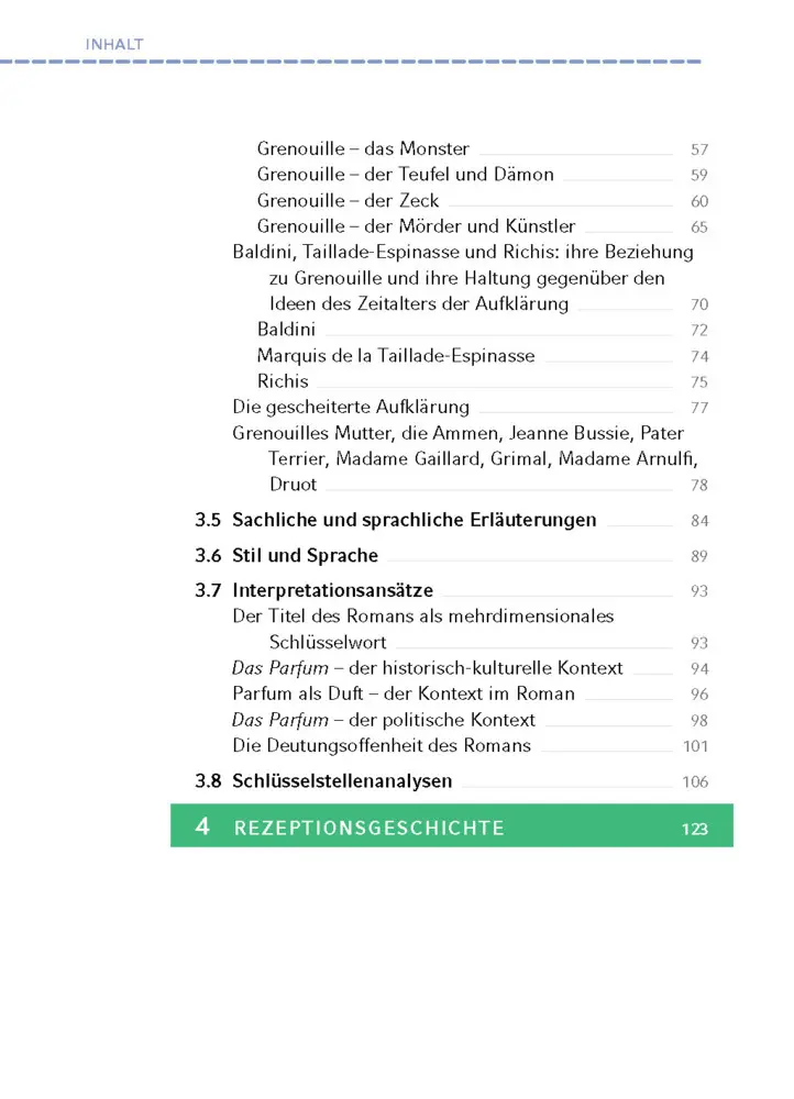 Bild: 9783129303214 | Das Parfum von Patrick Süskind | Textanalyse und Interpretation | Buch