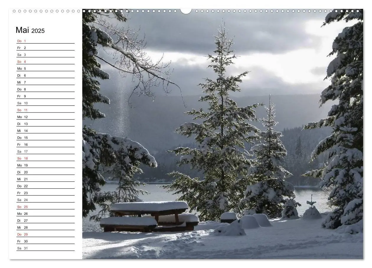 Bild: 9783435523214 | Wintermärchen. Landschaften im Schnee (hochwertiger Premium...