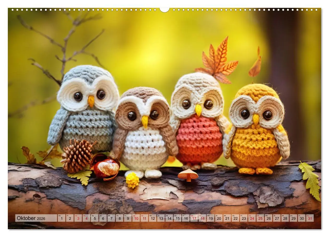 Bild: 9783457473214 | Häkelliebe - Fantasie in Maschen einfangen (Wandkalender 2026 DIN...