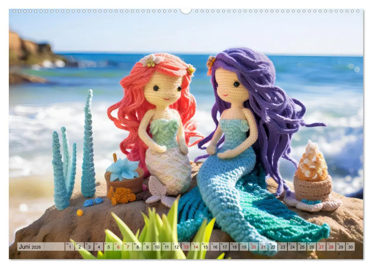 Bild: 9783457473214 | Häkelliebe - Fantasie in Maschen einfangen (Wandkalender 2026 DIN...