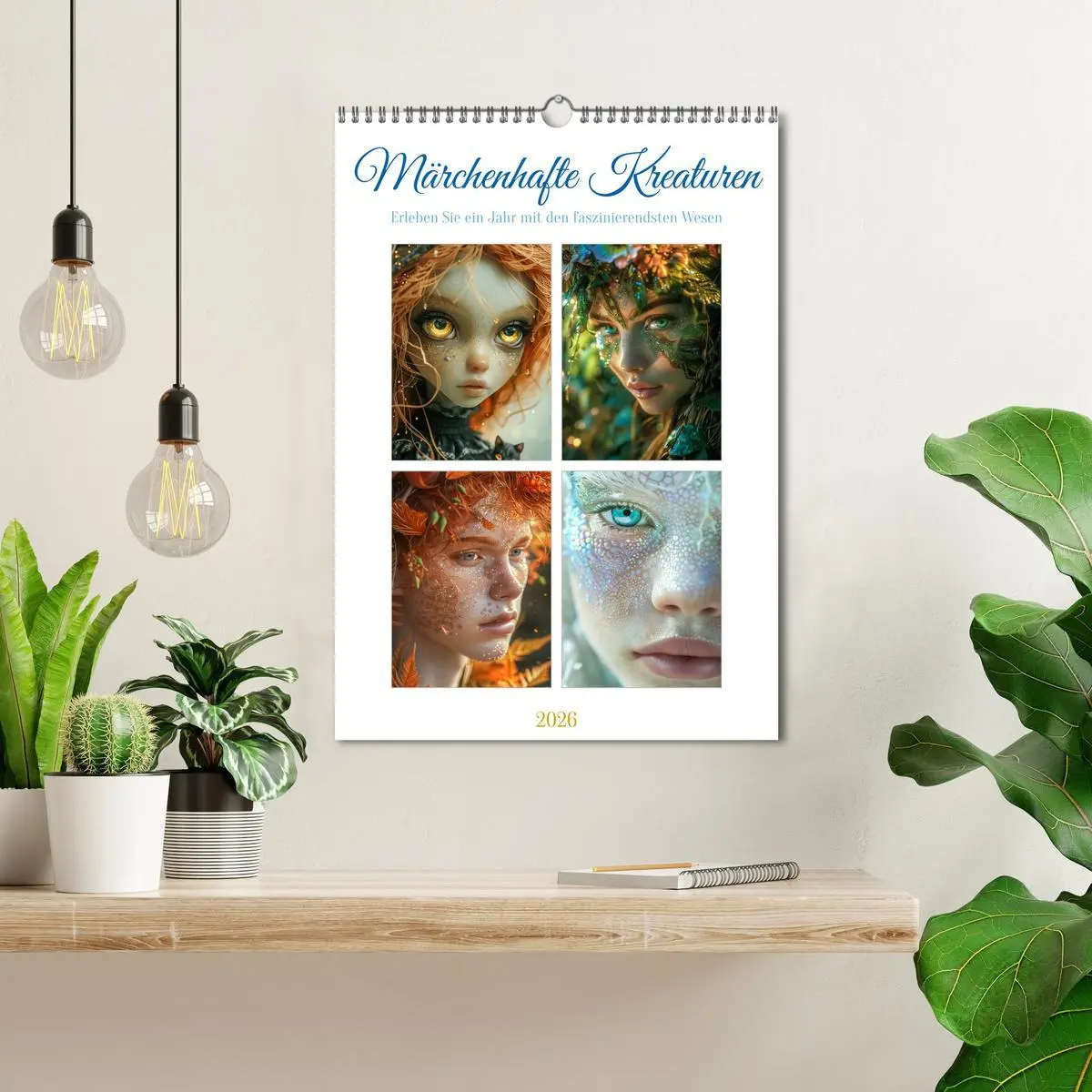 Bild: 9783516253214 | Magische Kreaturen (Wandkalender 2026 DIN A3 hoch), CALVENDO...