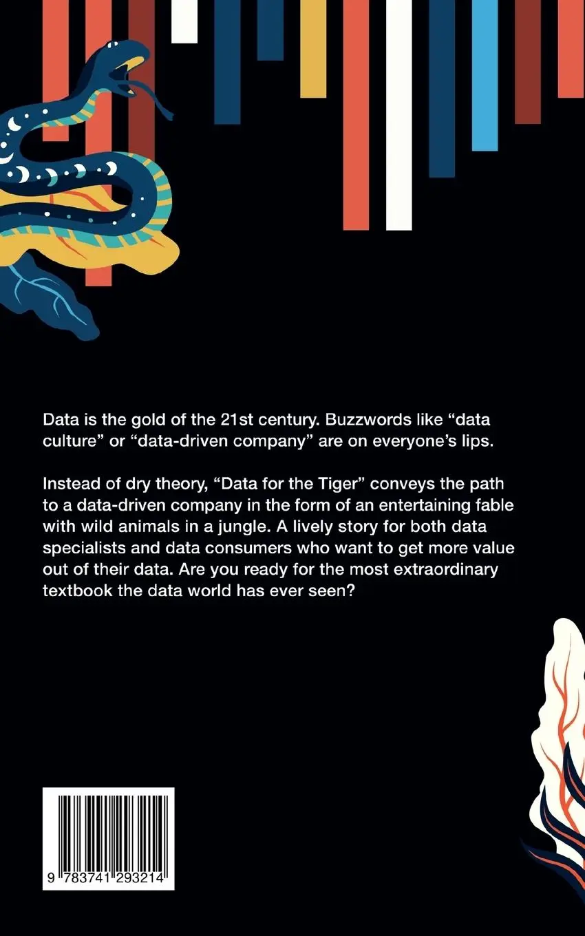 Rückseite: 9783741293214 | Data for the Tiger | A fable about data culture | Thomas Gengler