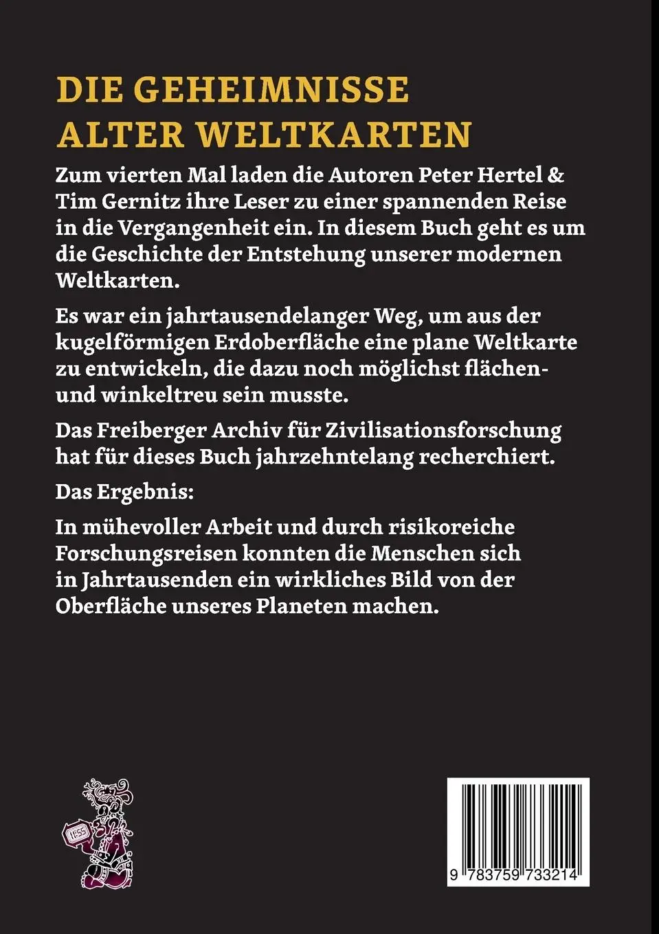 Rückseite: 9783759733214 | Die Geheimnisse alter Weltkarten | Peter Hertel (u. a.) | Taschenbuch