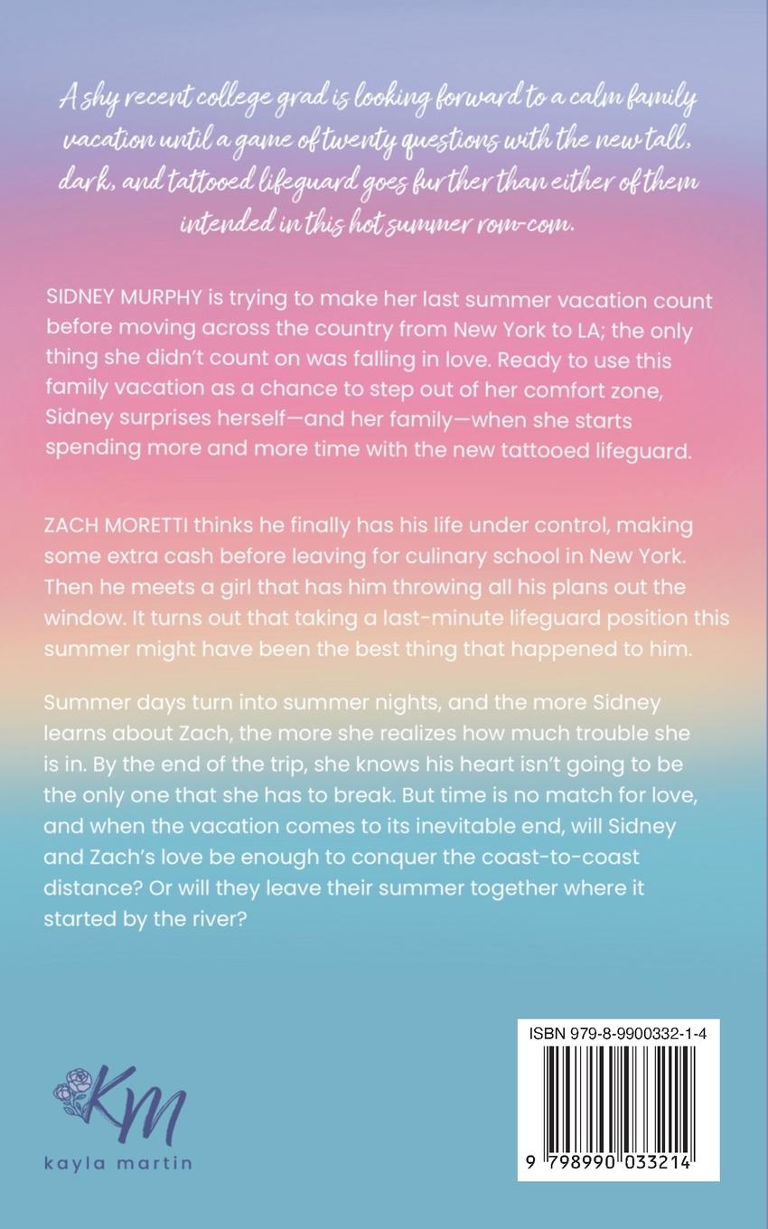 Rückseite: 9798990033214 | A Thousand Sunsets | Kayla Martin | Taschenbuch | Englisch | 2024
