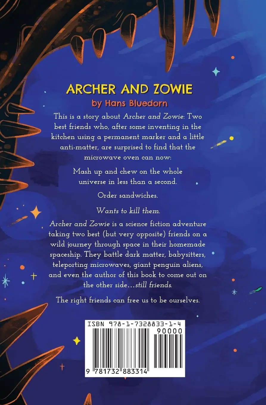 Rückseite: 9781732883314 | Archer and Zowie | Hans Bluedorn | Taschenbuch | Englisch | 2018