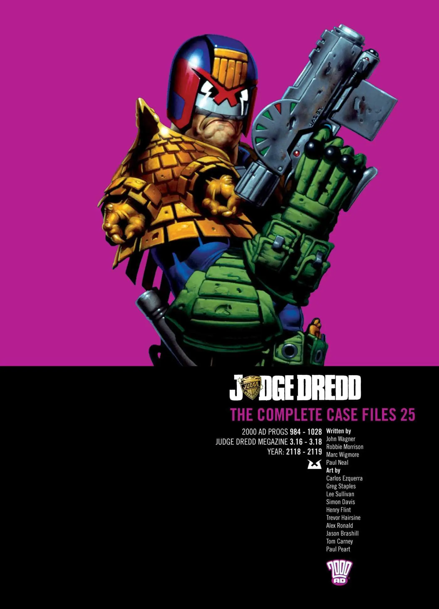 Cover: 9781781083314 | Judge Dredd: The Complete Case Files 25 | John Wagner | Taschenbuch