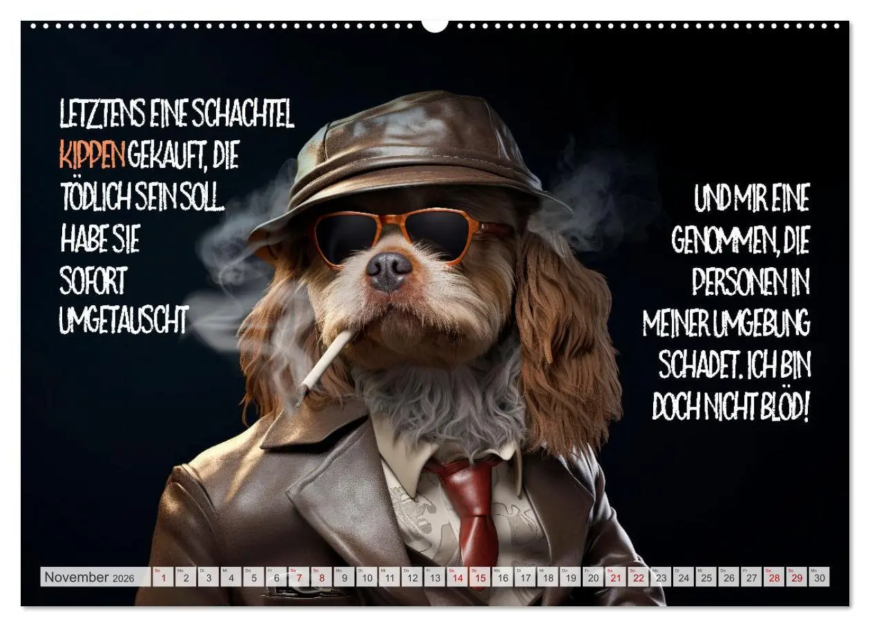 Bild: 9783457463314 | ULTRAKRASS Knallharte Hunde (hochwertiger Premium Wandkalender 2026...