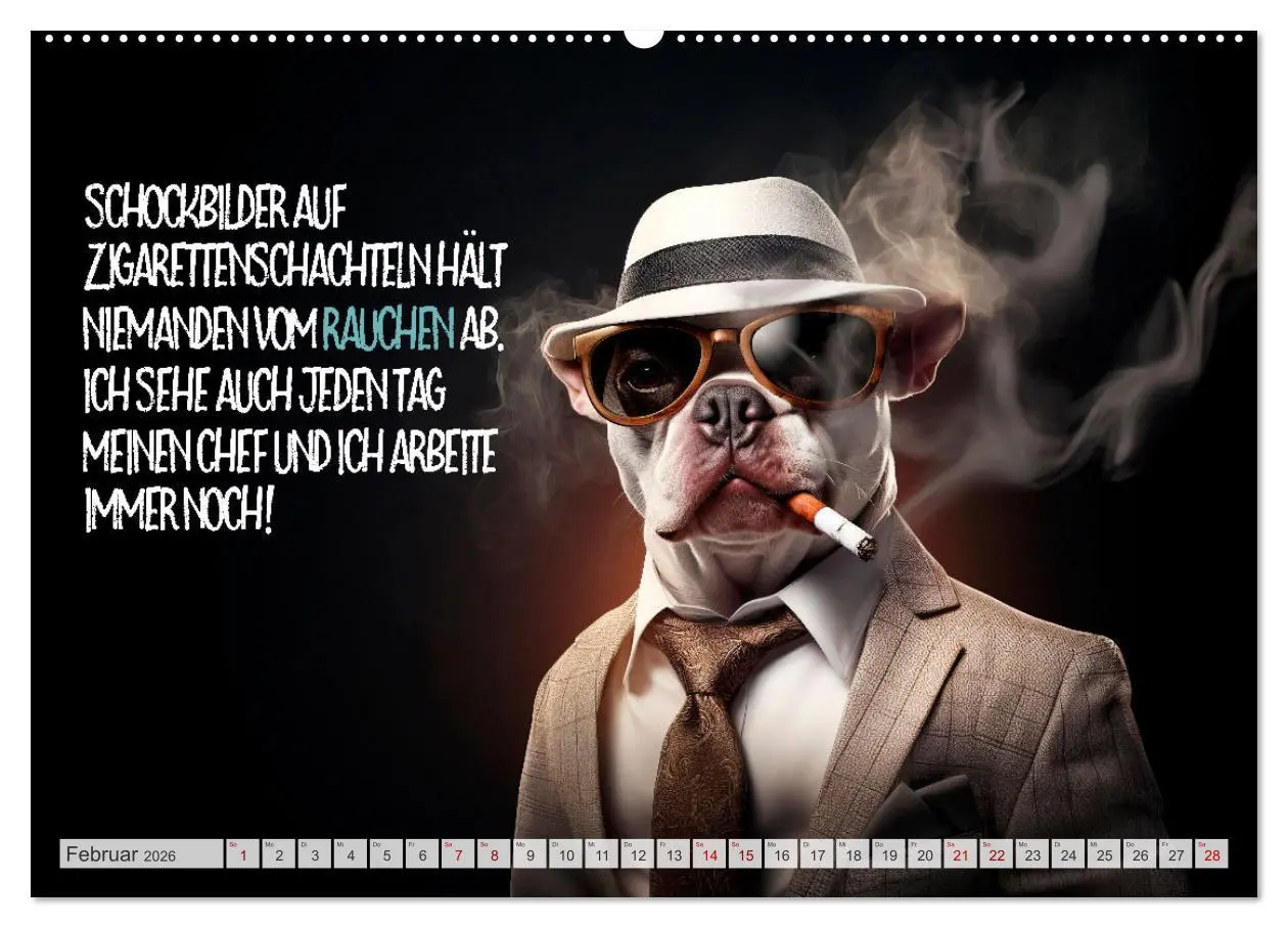 Bild: 9783457463314 | ULTRAKRASS Knallharte Hunde (hochwertiger Premium Wandkalender 2026...