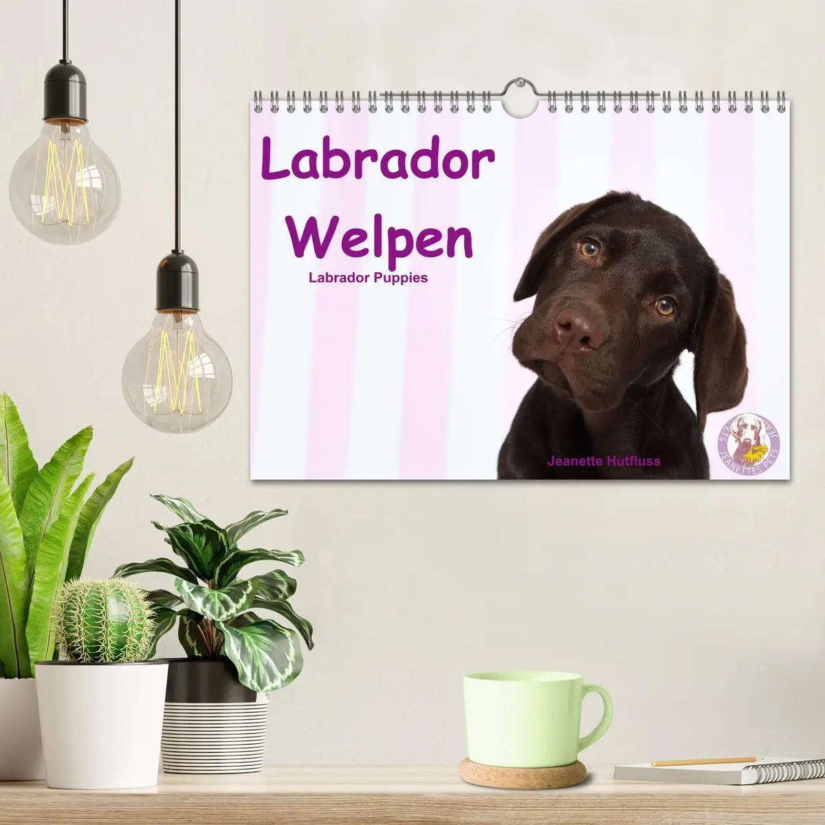 Bild: 9783457773314 | Labrador Welpen - Labrador Puppies (Wandkalender 2026 DIN A4 quer),...