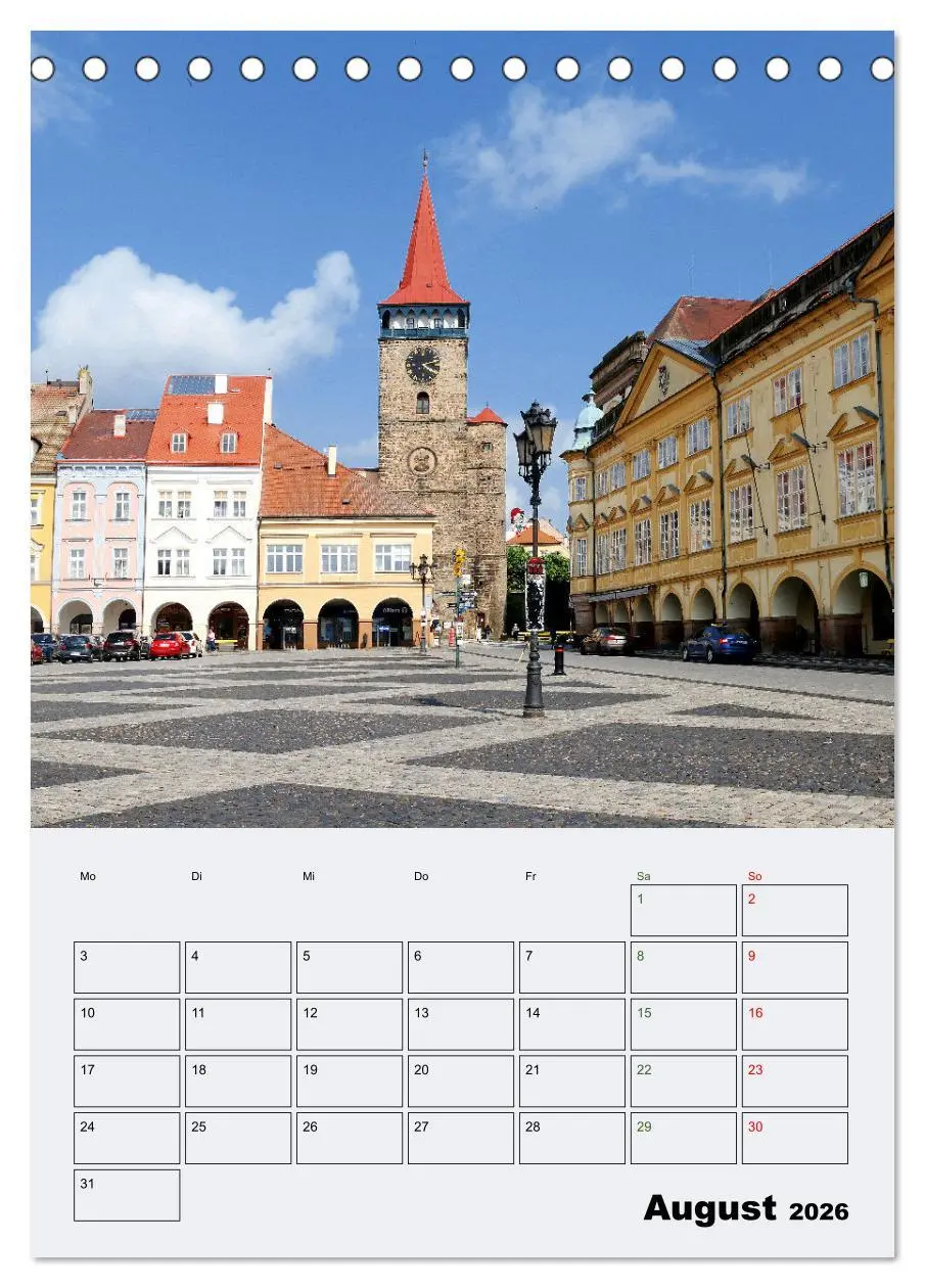 Bild: 9783516313314 | Tschechiens Highlights (Tischkalender 2026 DIN A5 hoch), CALVENDO...