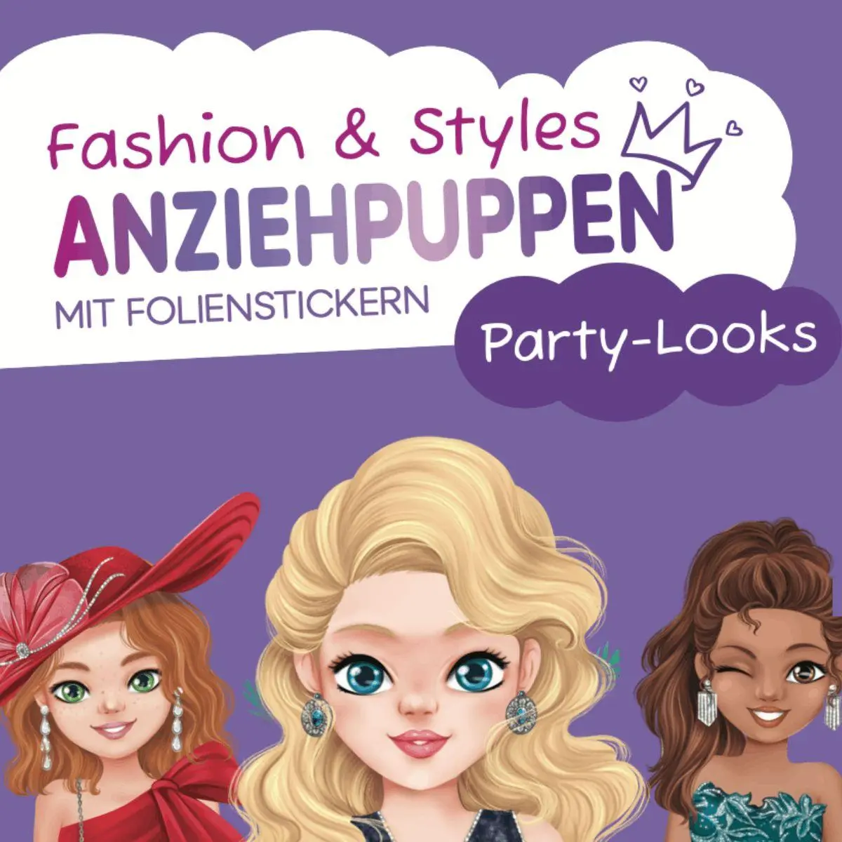 Bild: 9783735893314 | Fashion &amp; Styles: Anziehpuppen mit Folienstickern. Party-Looks | Buch