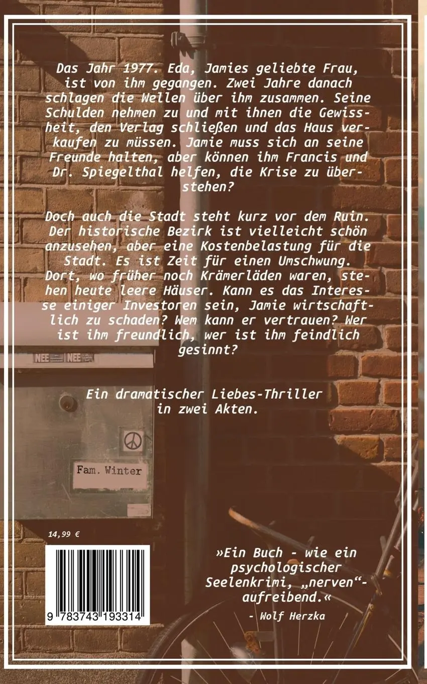 Rückseite: 9783743193314 | Es war einmal im Herbst | Richard Isenheim | Taschenbuch | 376 S.