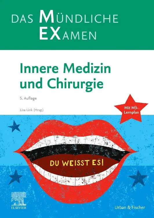 Cover: 9783437413414 | MEX Das Mündliche Examen - Innere Medizin und Chirurgie | mit Lernplan