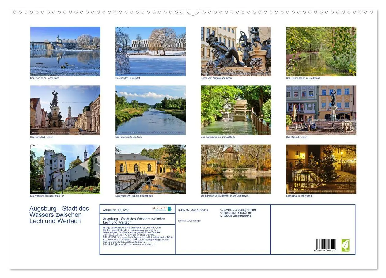 Bild: 9783457763414 | Augsburg - Stadt des Wassers zwischen Lech und Wertach...