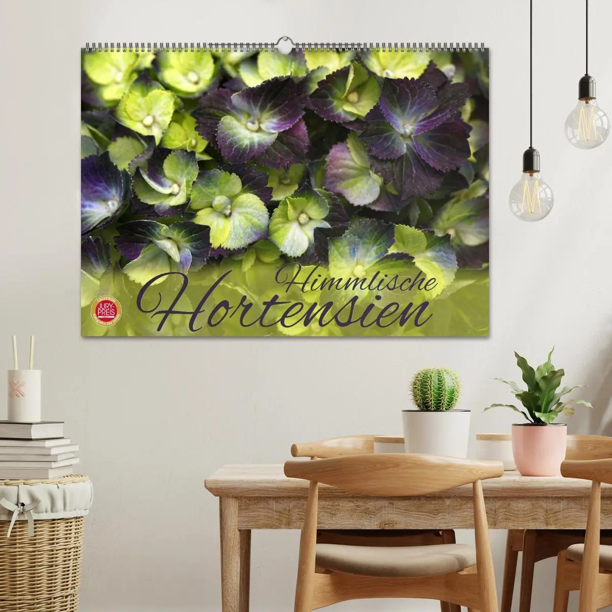 Bild: 9783516093414 | Himmlische Hortensien (Wandkalender 2026 DIN A2 quer), CALVENDO...