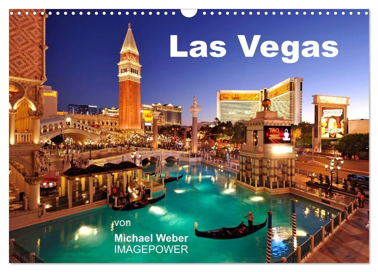 Cover: 9783516233414 | Las Vegas (Wandkalender 2026 DIN A3 quer), CALVENDO Monatskalender