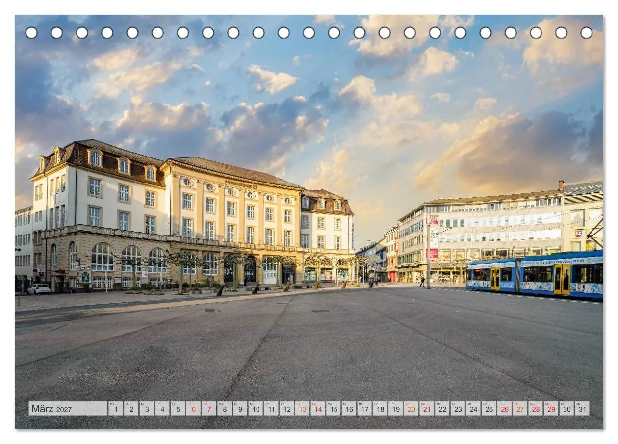 Bild: 9783569563414 | Kassel Stadtansichten (Tischkalender 2027 DIN A5 quer), CALVENDO...