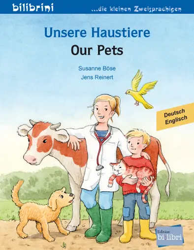 Cover: 9783695053414 | Unsere Haustiere (Deutsch-Englisch) | Zweisprachiges Kinderbuch | Böse