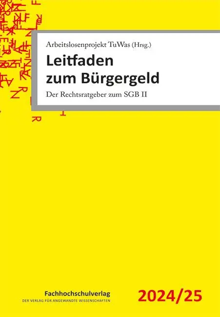 Cover: 9783824813414 | Leitfaden zum Bürgergeld | Der Rechtsratgeber zum SGB II | Udo Geiger